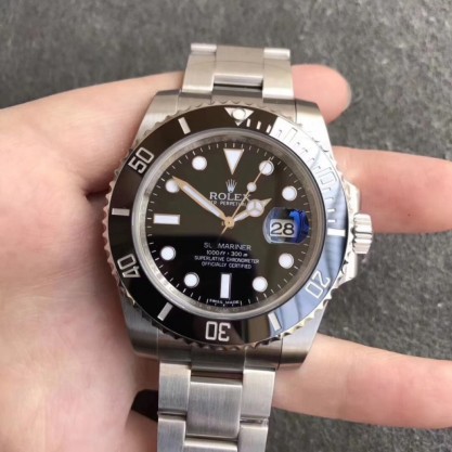 Replica Rolex Submariner Date 116610LN 2018 AR Stainless Steel 904L Black Dial Swiss 2824-2