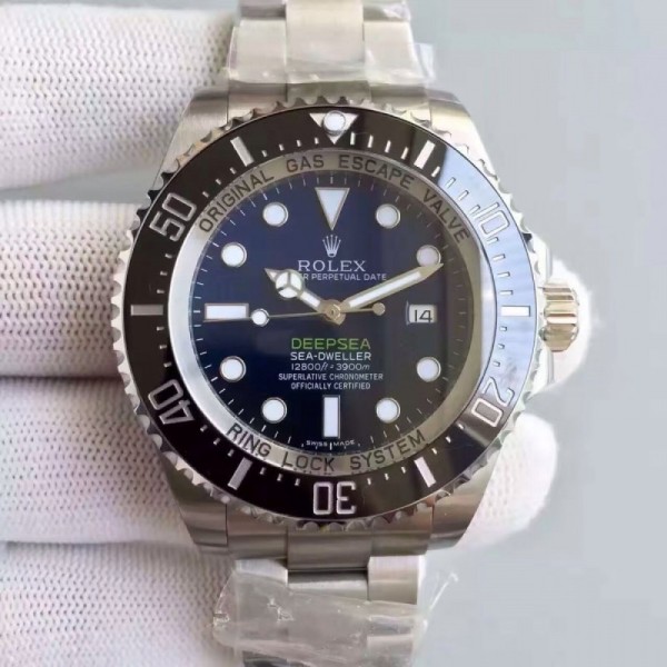 Replica Rolex Deepsea 116660 V7 Stainless Steel D-Blue Dial Swiss 3135