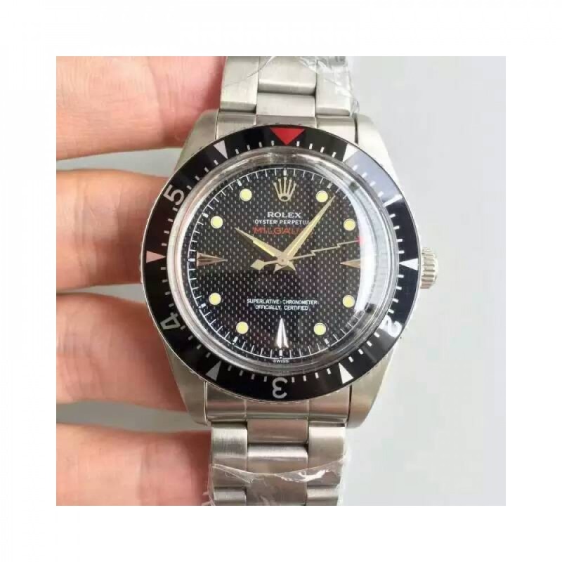 Replica Rolex Milgauss 6541 50TH Anniversary LF Stainless Steel Black Dial Swiss 2836-2