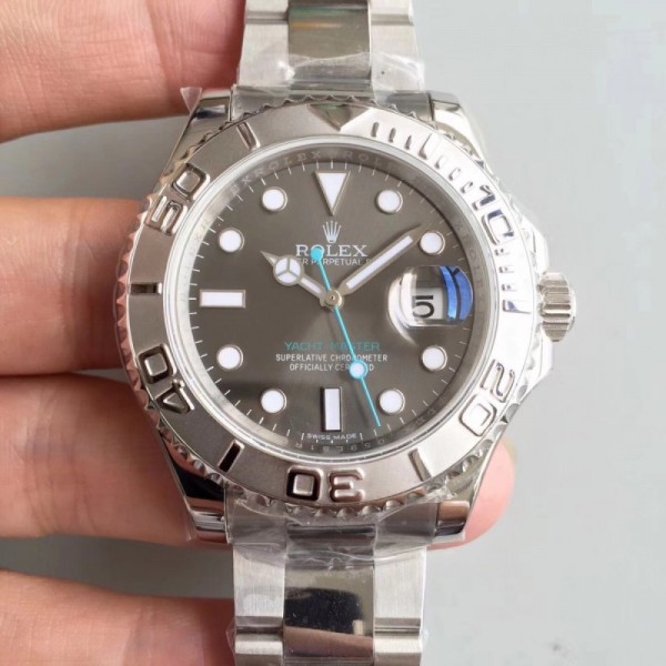 Replica Rolex Yacht-Master 40 116622 JF Stainless Steel Anthracite Dial Swiss 2836-2