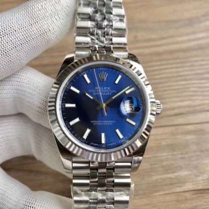 Replica Rolex Datejust II 126334 41MM RE Stainless Steel Blue Dial Swiss 3235