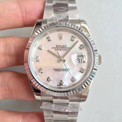 Replica Rolex Datejust II 126334 41MM N Stainless Steel Mother Of Pearl Dial Swiss 3235