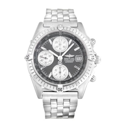 Best AAA Grey Baton Dial Replica Breitling Chronomat A13350-40 MM