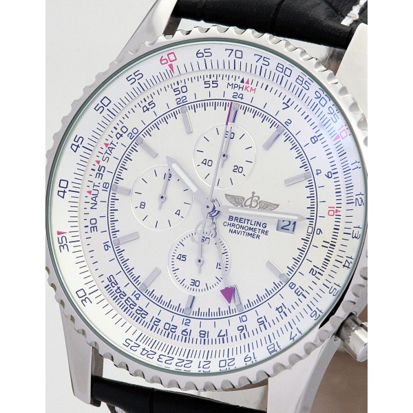 Best AAA White Dial Replica Breitling Navitimer World A24322-46 MM