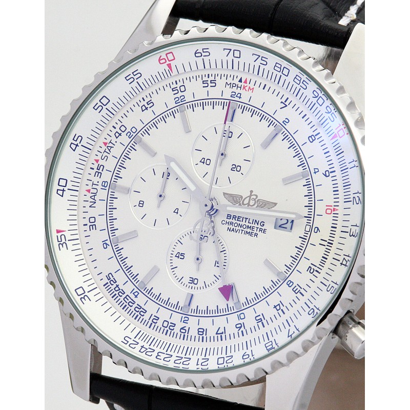 Best AAA White Dial Replica Breitling Navitimer World A24322-46 MM