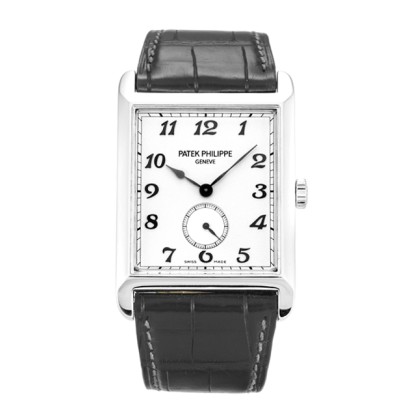 Best AAA Silver Arabic Dial Replica Patek Philippe Gondolo 5109G-30 MM