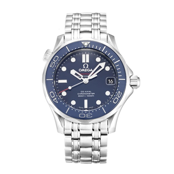 Best AAA Blue Baton Dial Replica Omega Seamaster 300m 212.30.36.20.03.001-36.2 MM