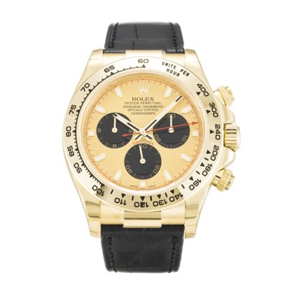 Best AAA Champagne Baton Dial Replica Rolex Daytona 116518-40 MM