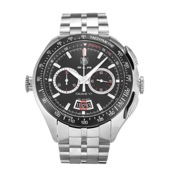 Best AAA Black Baton Dial Replica Tag Heuer SLR CAG2010.BA0254-47 MM