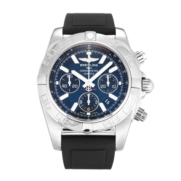 Best AAA Blue Dial Replica Breitling Chronomat 44 AB0110-43.5 MM