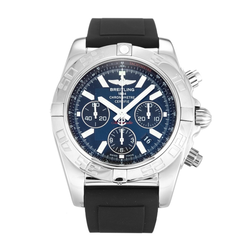 Best AAA Blue Dial Replica Breitling Chronomat 44 AB0110-43.5 MM