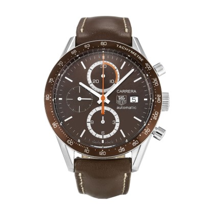 Best AAA Brown Baton Dial Replica Tag Heuer Carrera CV2013.FC6234-41 MM