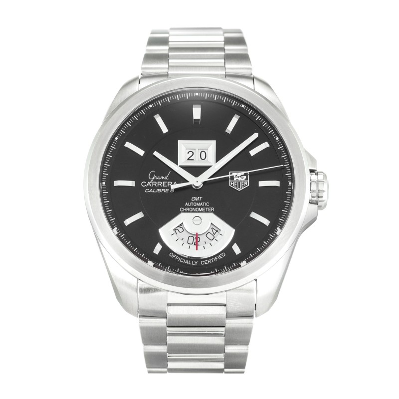 Best AAA Black Baton Dial Replica Tag Heuer Grand Carrera WAV5111.BA0901-42.5 MM