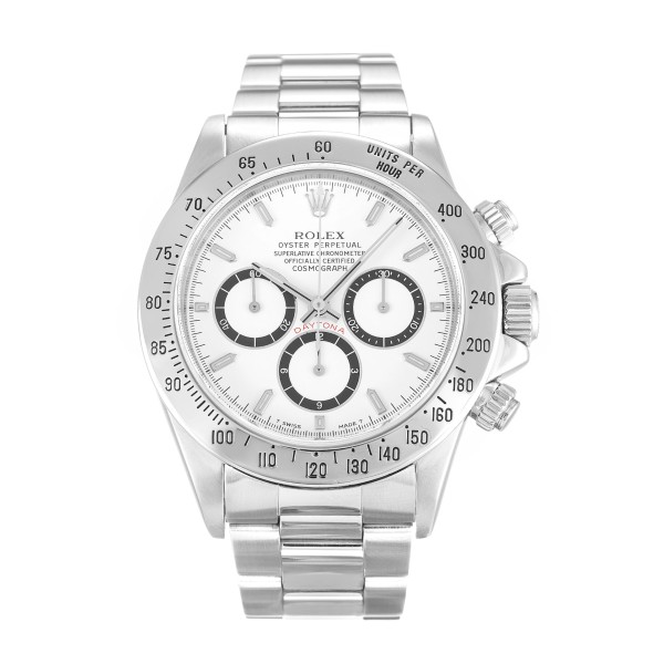 Best AAA White Baton Dial 40 MM Replica Rolex Daytona 16520-40 MM