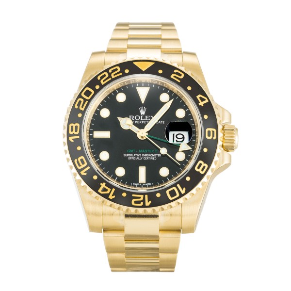 Best AAA Black Baton Dial Replica Rolex GMT Master II 116718 LN-40 MM