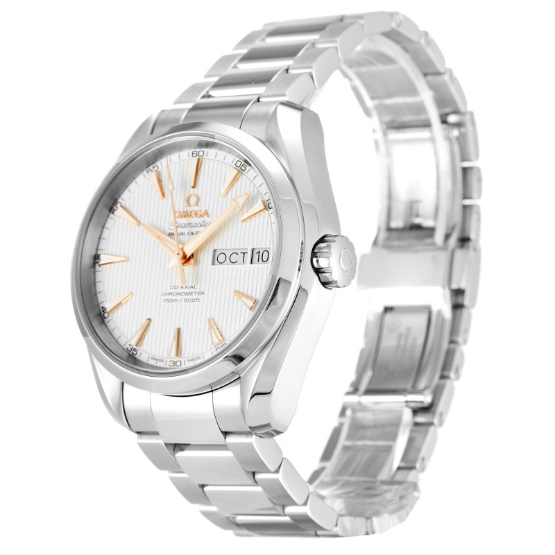 Best AAA Silver Baton Dial Women 38.5MM Replica Omega Aqua Terra 150m Gents 231.10.39.22.02.001-38.5 MM