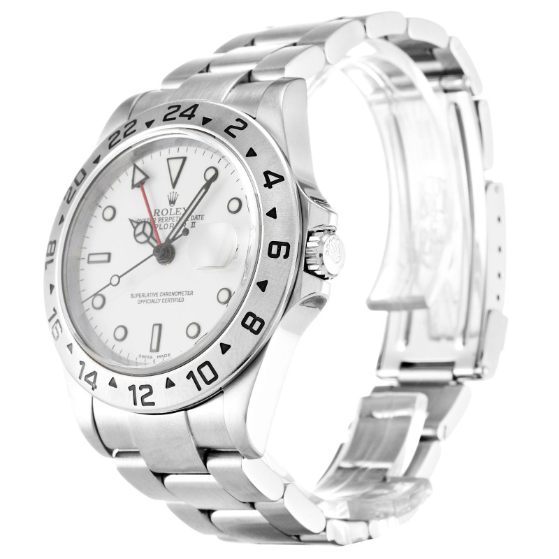 Best AAA White Dial Replica Rolex Explorer II 16570-40 MM