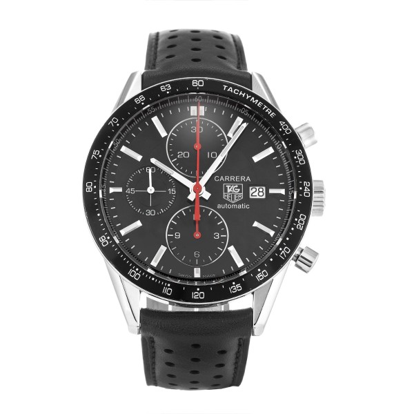 Best AAA Black Baton Dial Replica Tag Heuer Carrera CV2014.FC6233  -41 MM