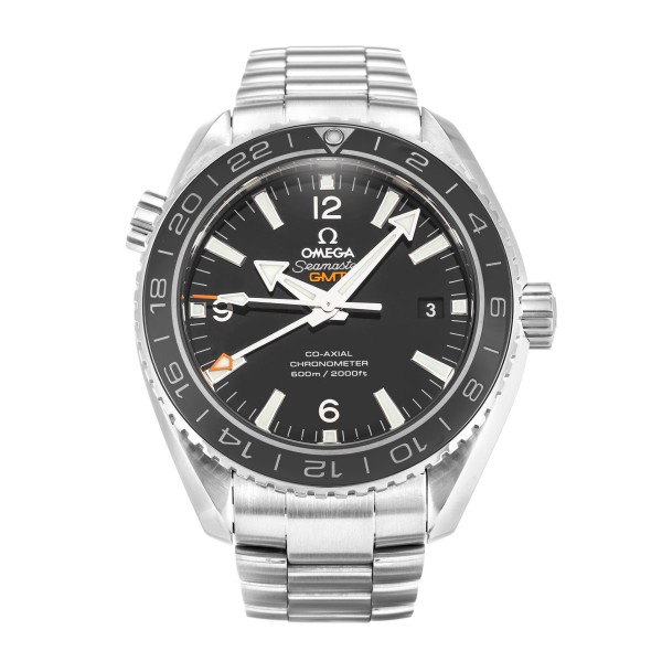 Best AAA Black Quarter Arabic Dial Replica Omega Planet Ocean 232.30.44.22.01.001-43.5 MM