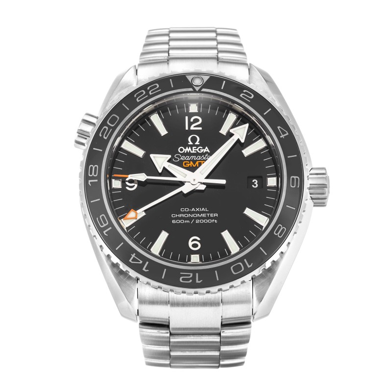 Best AAA Black Quarter Arabic Dial Replica Omega Planet Ocean 232.30.44.22.01.001-43.5 MM