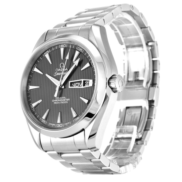 Best AAA Grey Baton Dial Replica Omega Aqua Terra 150m Gents 231.10.43.22.06.001-43 MM