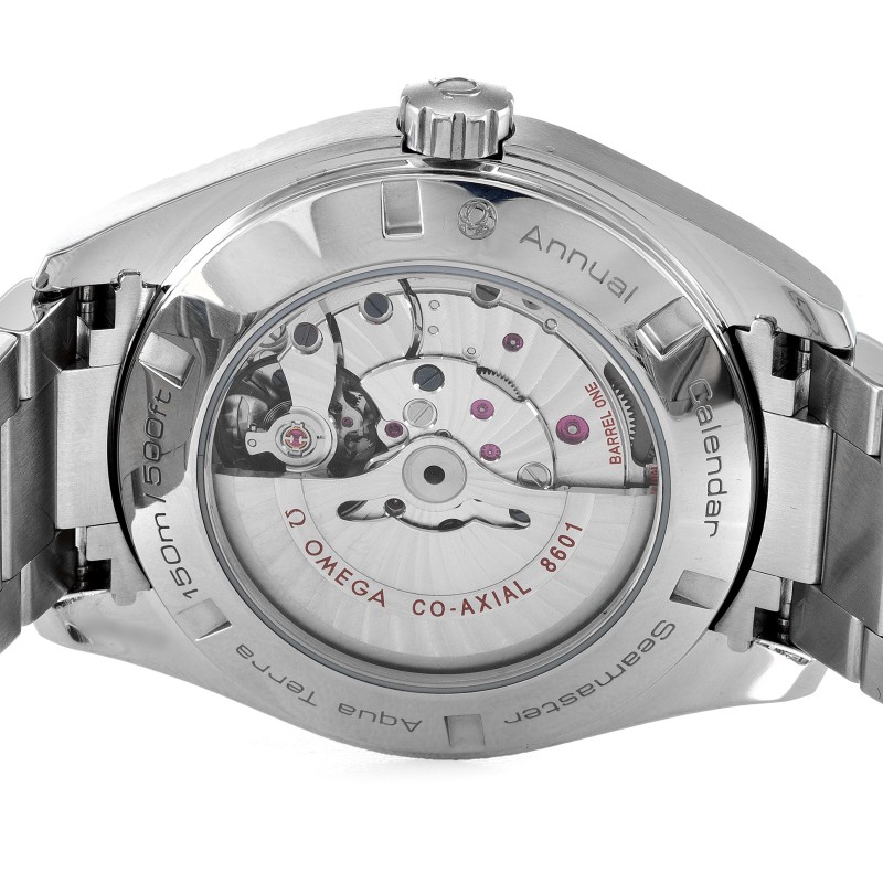 Best AAA Grey Baton Dial Replica Omega Aqua Terra 150m Gents 231.10.43.22.06.001-43 MM