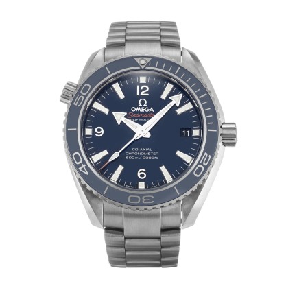 Best AAA Blue Quarter Arabic Dial Replica Omega Planet Ocean 232.90.42.21.03.001-42 MM