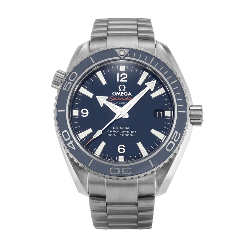 Best AAA Blue Quarter Arabic Dial Replica Omega Planet Ocean 232.90.42.21.03.001-42 MM