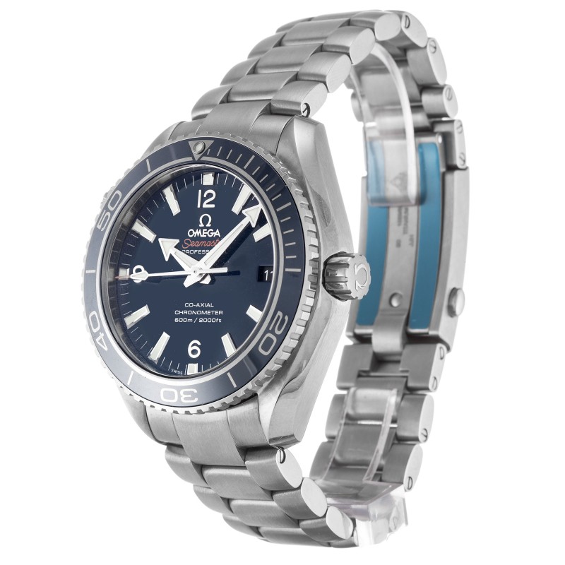 Best AAA Blue Quarter Arabic Dial Replica Omega Planet Ocean 232.90.42.21.03.001-42 MM