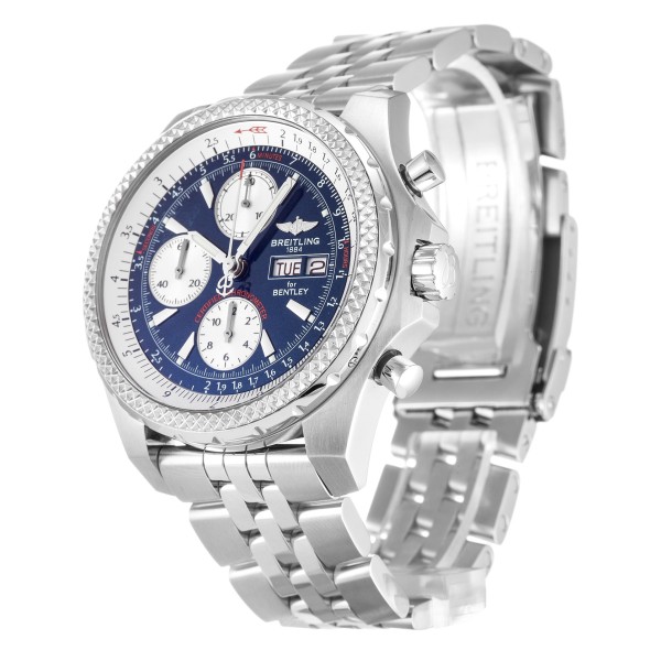 Best AAA Blue Dial Replica Breitling Bentley GT A13363-44.8 MM