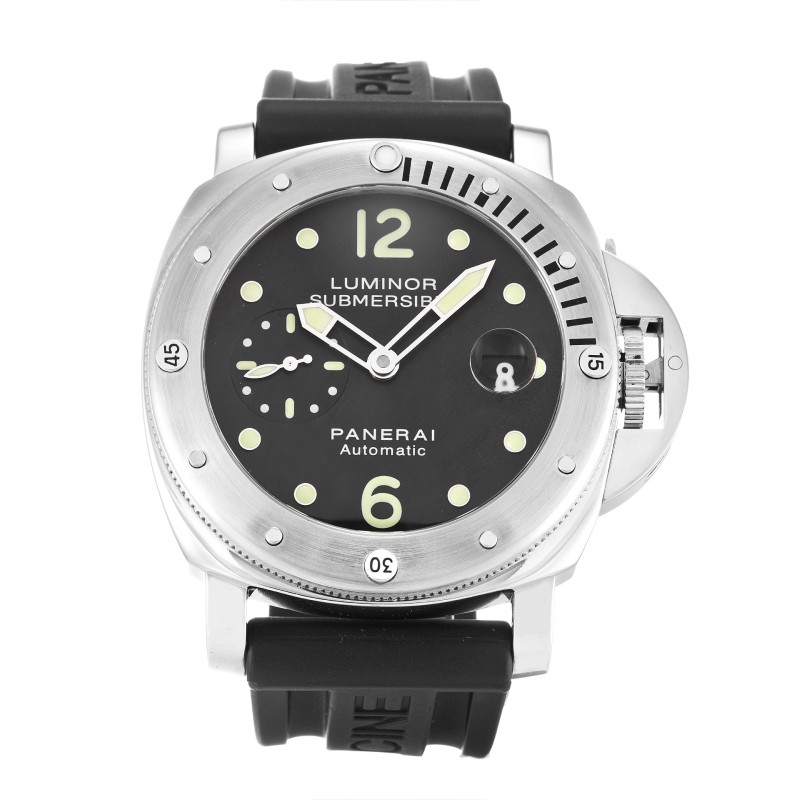 Best AAA Black Baton Dial 44 MM Replica Panerai Luminor Submersible PAM00024-44 MM