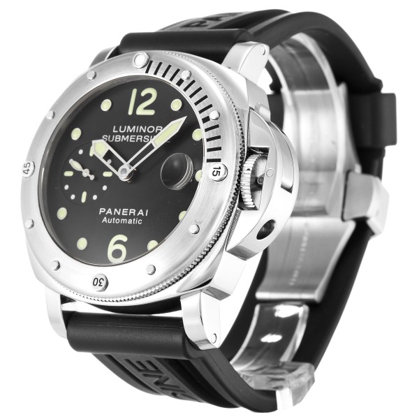 Best AAA Black Baton Dial 44 MM Replica Panerai Luminor Submersible PAM00024-44 MM