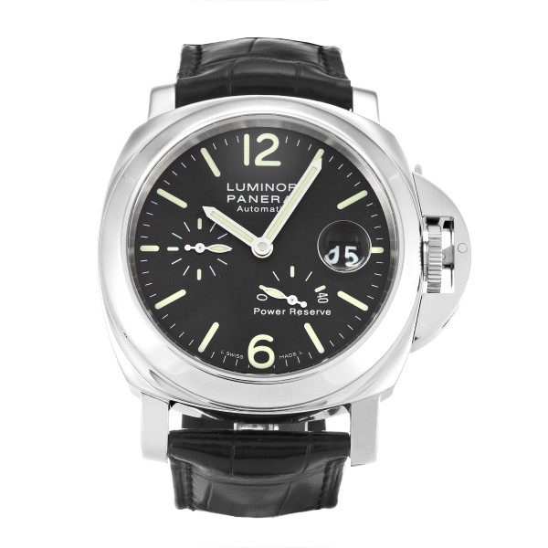 Best AAA Black Baton Dial 44 MM Replica Panerai Luminor Power Reserve PAM00090-44 MM