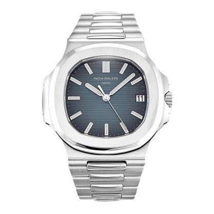 Best AAA Blue Baton Dial Replica Patek Philippe Nautilus 5711/1A-40 MM