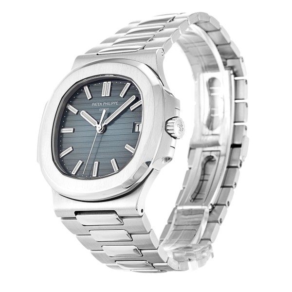 Best AAA Blue Baton Dial Replica Patek Philippe Nautilus 5711/1A-40 MM