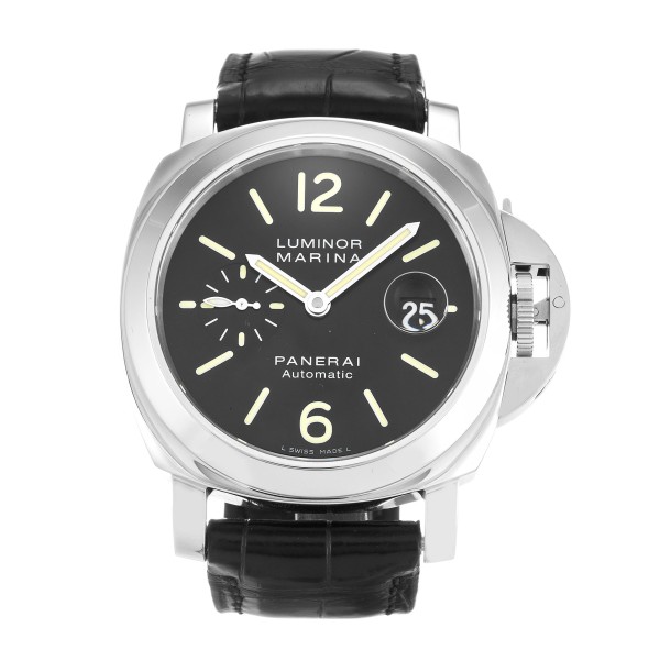 A+ UK Black Baton Dial 44MM Replica Panerai Luminor Marina PAM00104-44 MM