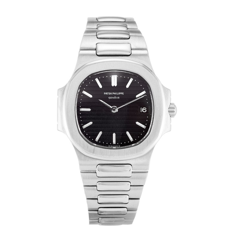 Best AAA Black Baton DIal Replica Patek Philippe Nautilus 4700/1-26 MM