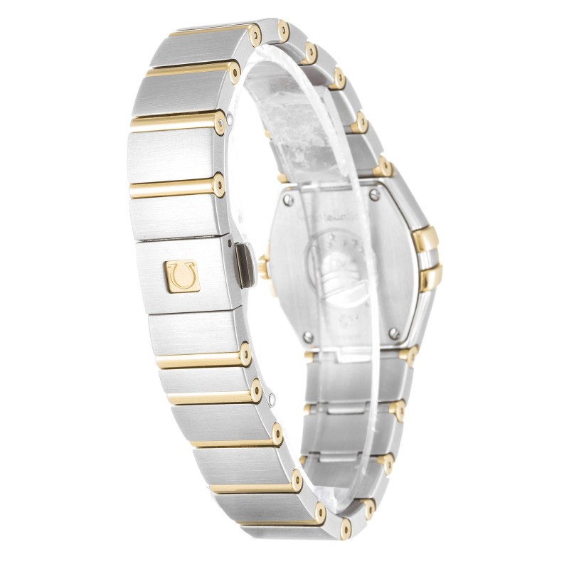 Best AAA Mother of Pearl - White Dial Replica Omega Constellation Ladies 123.25.24.60.05.001-24 MM