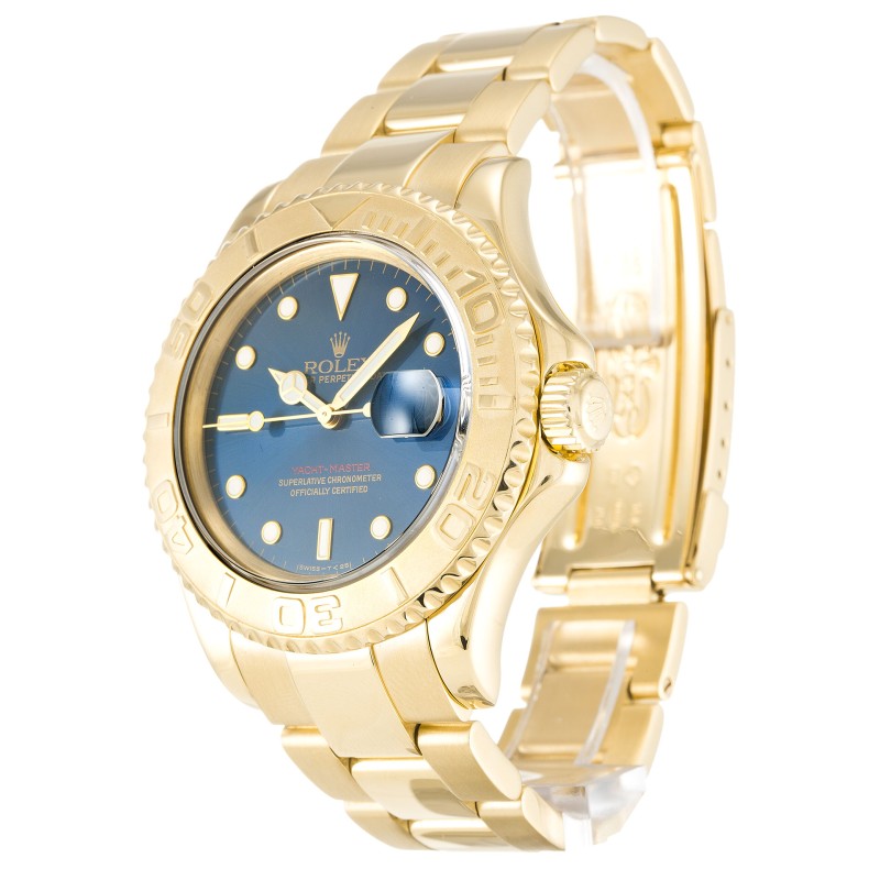 Best AAA Blue Dial Replica Rolex Yacht-Master 16628-40 MM