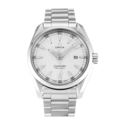 Best AAA Silver Teck - Opaline Replica Omega Aqua Terra 150m Gents 231.10.39.61.02.001-38.5 MM