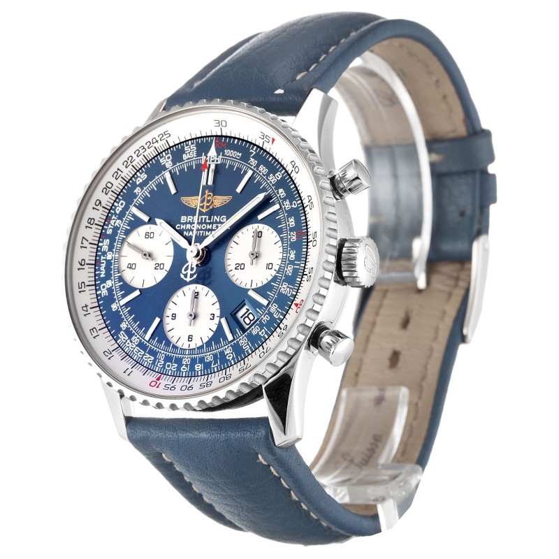 Best AAA Blue Baton Dial Replica Breitling Navitimer A23322-41.8 MM