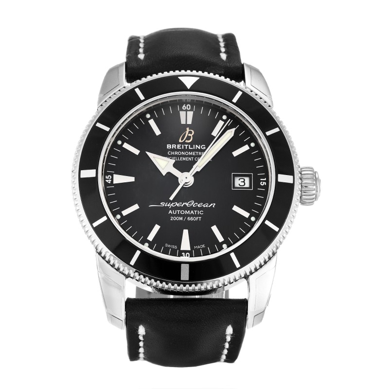 Best AAA Black Baton Dial Replica Breitling SuperOcean Heritage A17321-42 MM