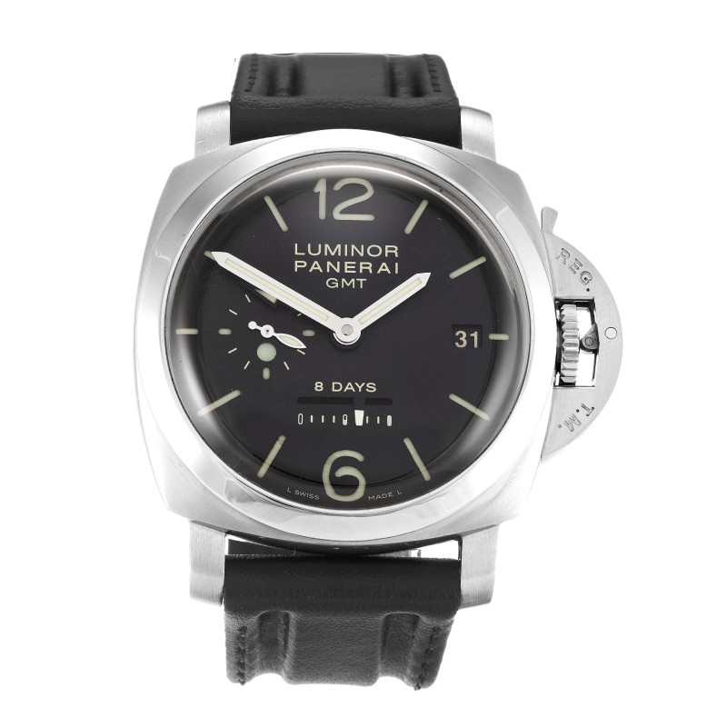 Best AAA Black Baton Dial 44 MM Replica Panerai Manifattura Luminor PAM00233-44 MM