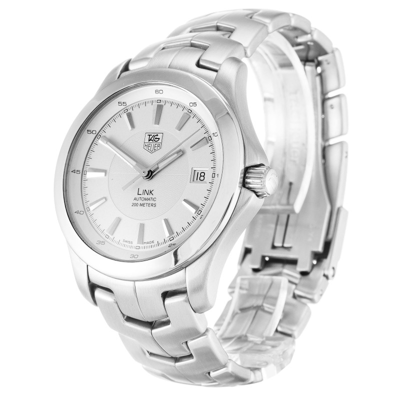 Best AAA White Baton Dial Replica Tag Heuer Link WJF2111.BA0570-39 MM