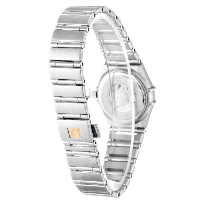 Best AAA Mother of Pearl - White Diamond Dial Replica Omega Constellation Mini 1460.75.00-22.5 MM