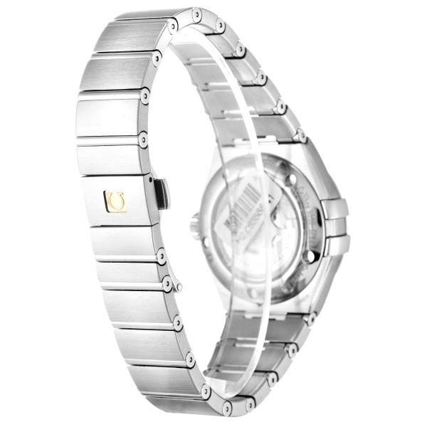 Best AAA Mother of Pearl - White Diamond Dial Replica Omega Constellation Chronometer Ladies 123.10.31.20.55.0-31 MM