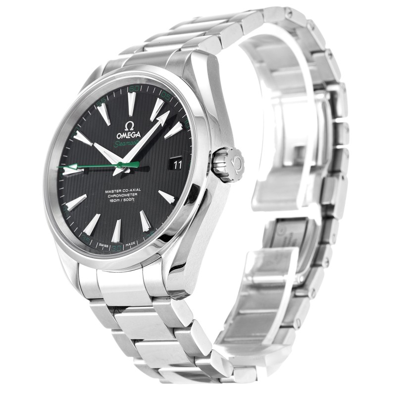 Best AAA Black Dial 41.5 MM Replica Omega Aqua Terra 150m Gents 231.10.42.21.01.004-41.5 MM