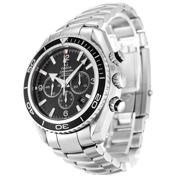 Best AAA Black Quarter Arabic Dial Replica Omega Planet Ocean 2210.50.00-45.5 MM