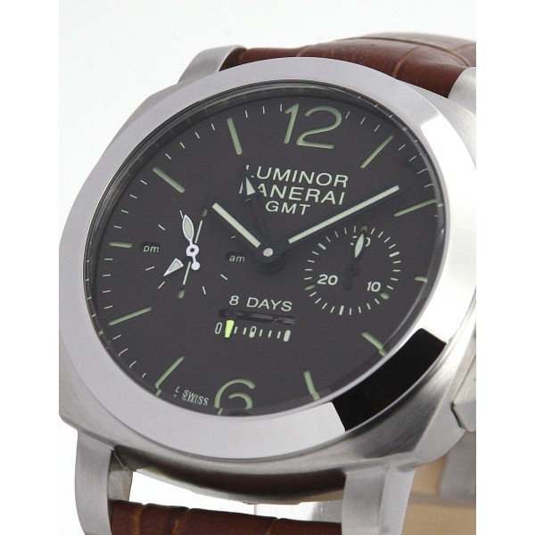 A+ UK Brown Baton Dial 44MM Replica Panerai Luminor 1950 PAM00311-44 MM