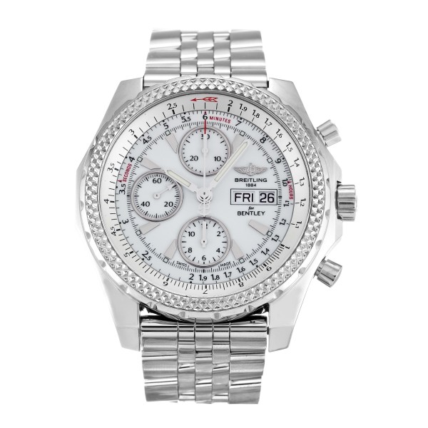 Best AAA Silver Baton Dial Replica Breitling Bentley GT A13362-44.8 MM